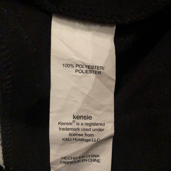 Black/White side tie/side zipper - Picture 4 of 4